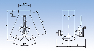 Hosenverteiler handbet&auml;tigt