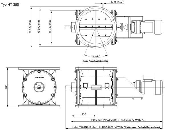 Typ HT-350 S hitzebeständig